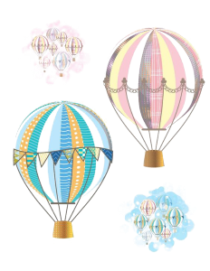 hot air balloons